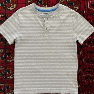 Short-sleeve Henley shirt (7-8)